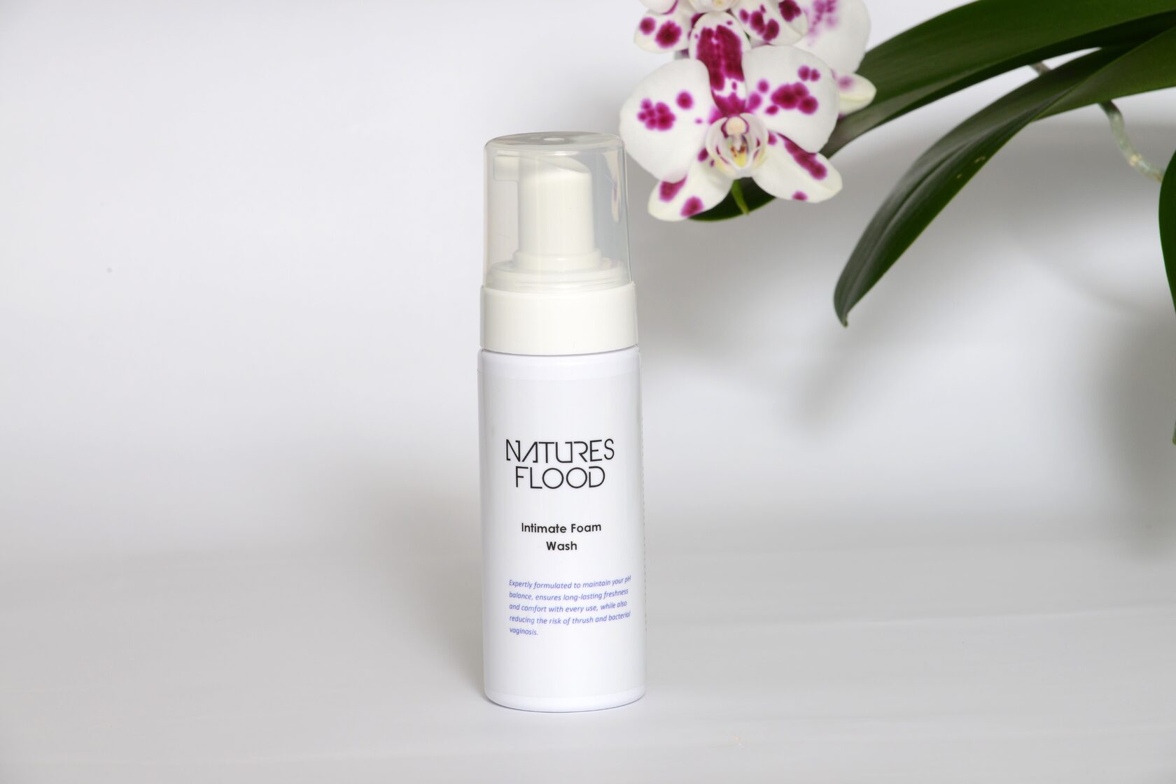 Natures Flood Intimate Foam Wash 150ml